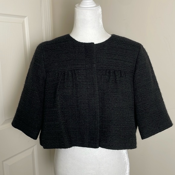 Theory: Caplet/ Bolero /Crop Boucle Jacket - Picture 1 of 9